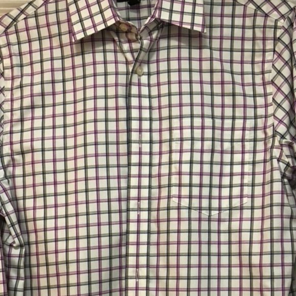 BANANA REPUBLIC COTTON BUTTON UP SHIRT - Picture 2 of 7